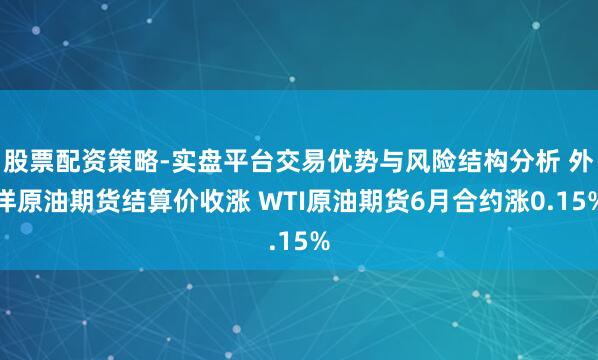 股票配资策略-实盘平台交易优势与风险结构分析 外洋原油期货结算价收涨 WTI原油期货6月合约涨0.15%